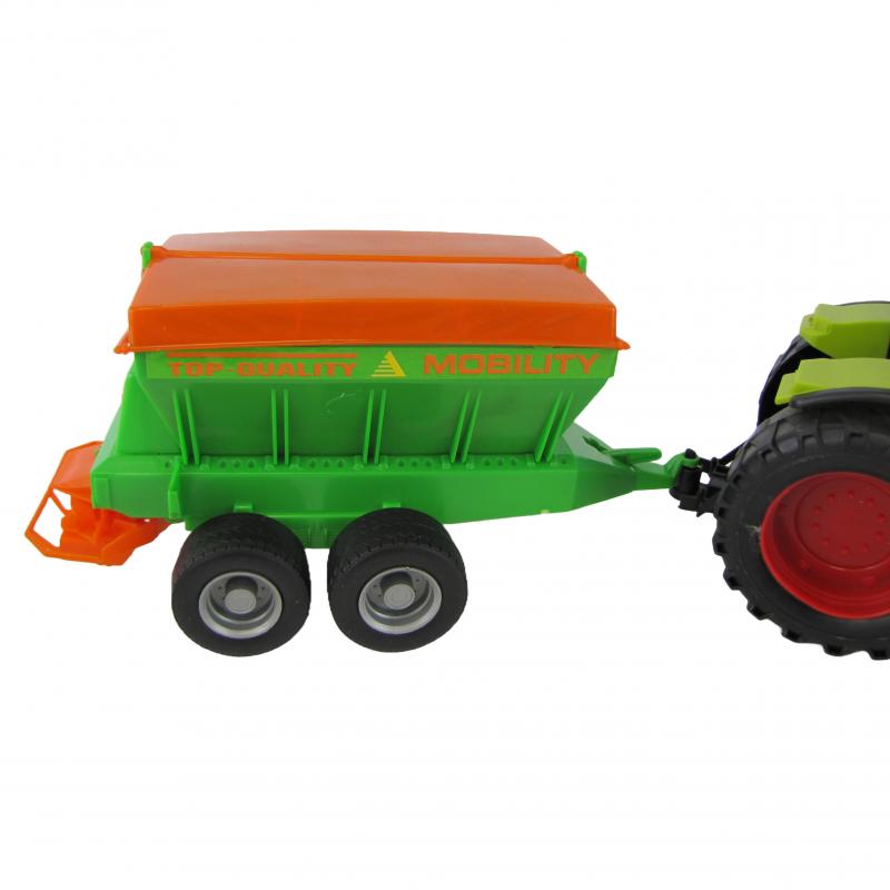 TRAKTOR Z MASZYNĄ ROLNICZĄ